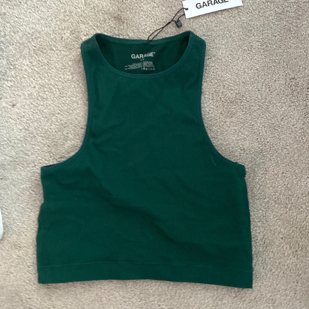 Green Garage tank top